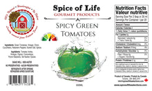 Load image into Gallery viewer, SPICY GREEN TOMATOES
